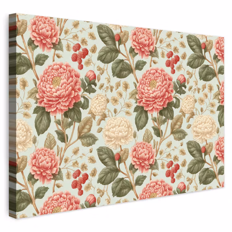 Buiten canvas - Klassiek - Botanisch - Veelkleurig — 1