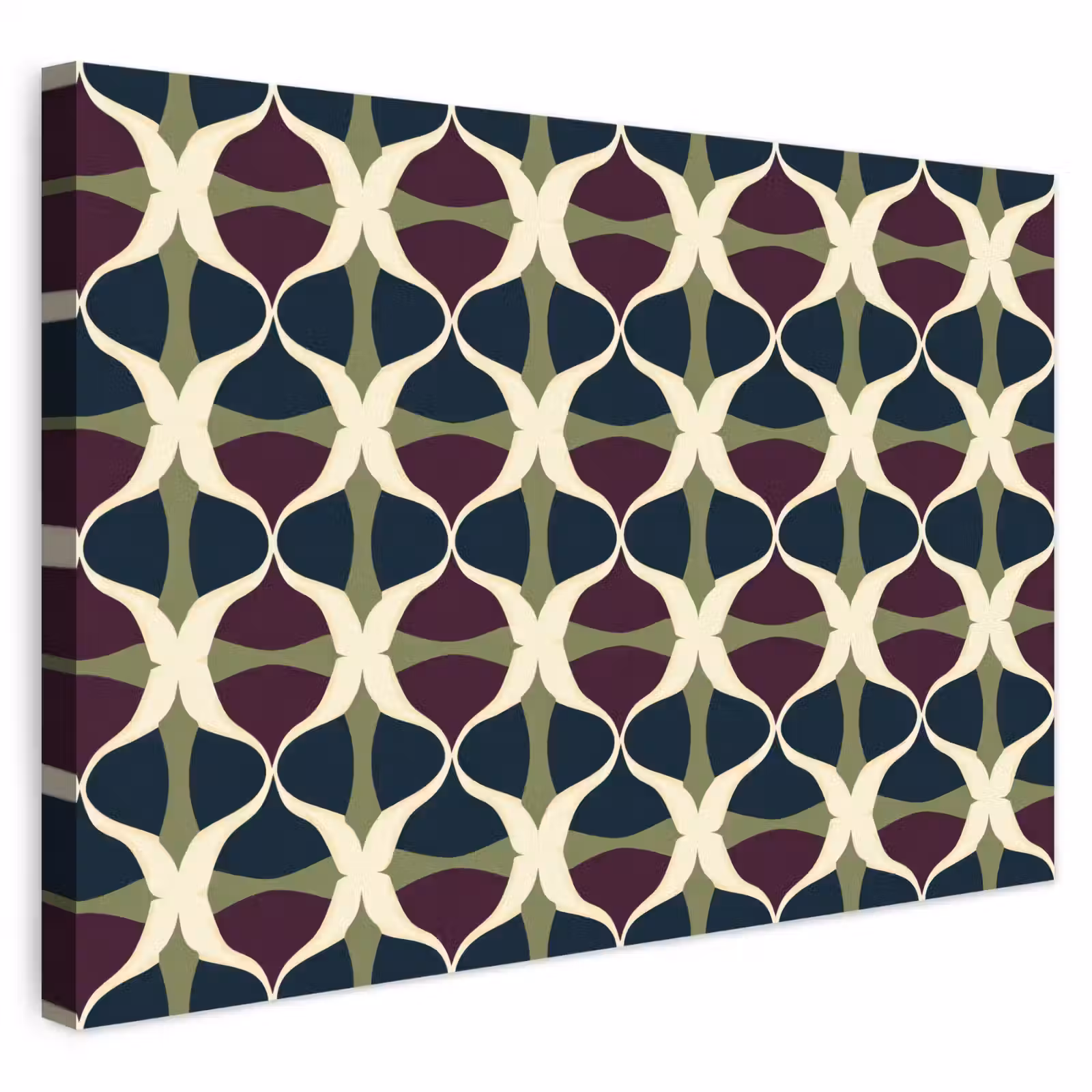 Buiten canvas - Abstract - Retro - Kleurrijk — 1