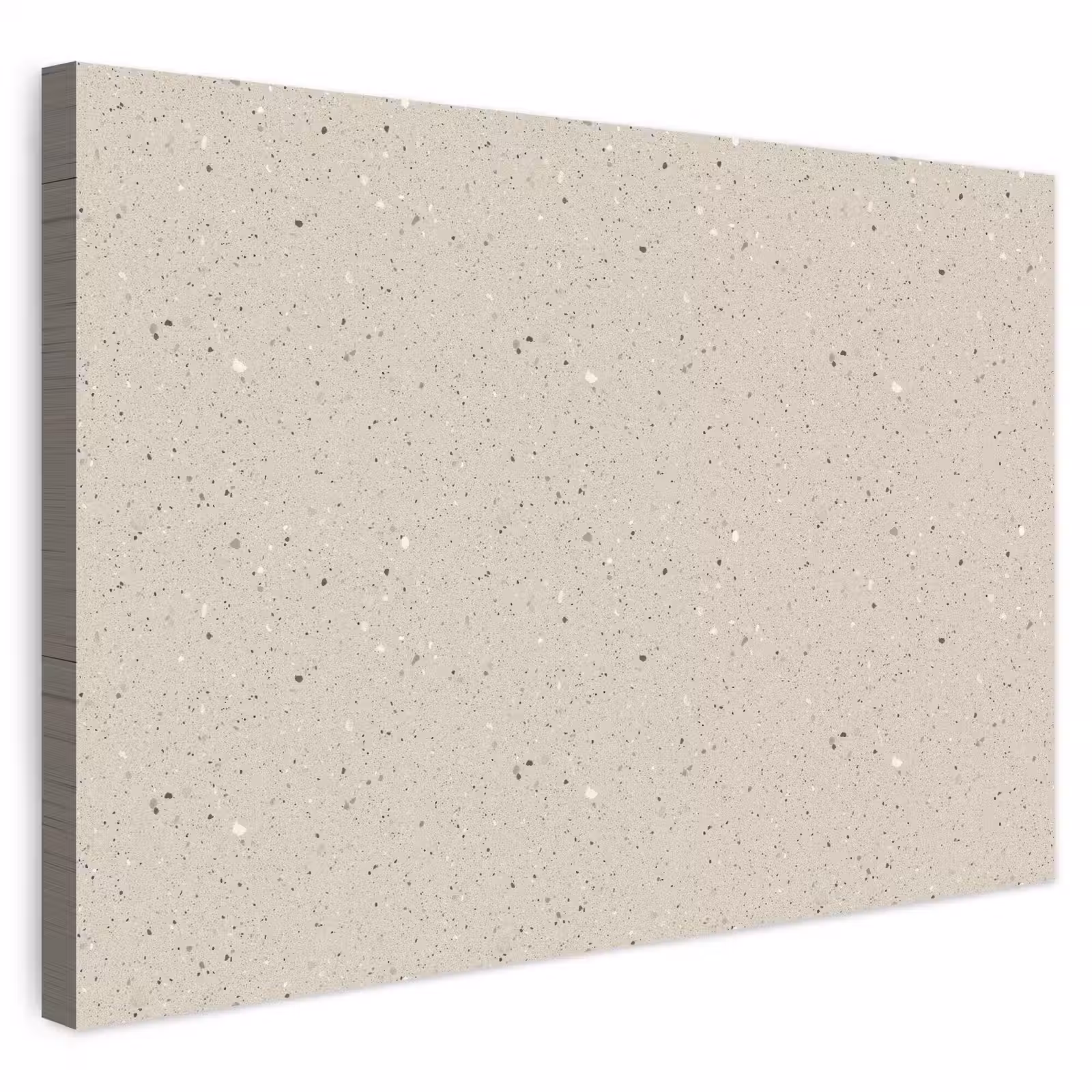 Buiten canvas - Lichtbeige - Terrazzo - Grijs — 1