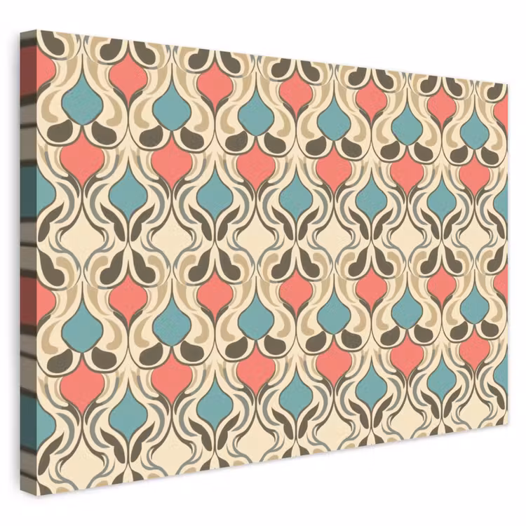 Buiten canvas - Barok - Retro - Kleurrijk — 1