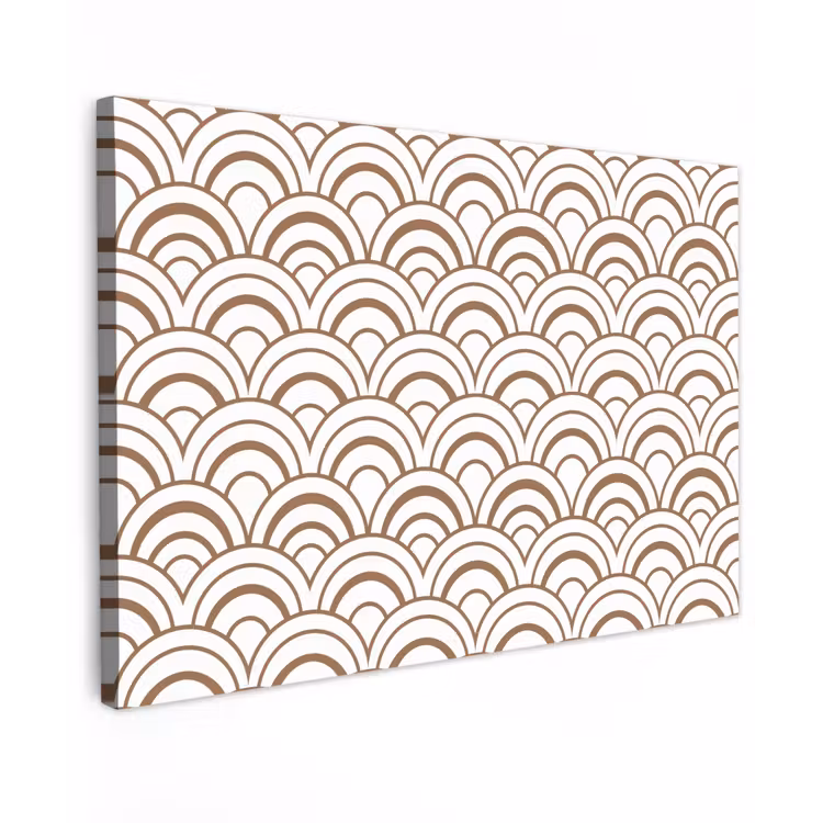 Buiten canvas - Klassiek - Motief - Terracotta — 1