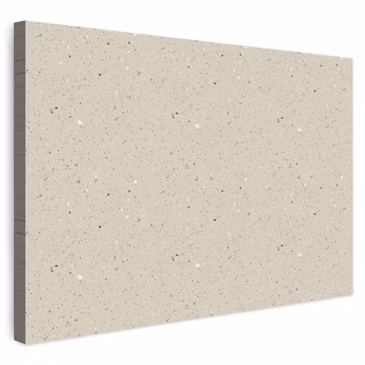 Buiten canvas - Lichtbeige - Terrazzo - Grijs — 1