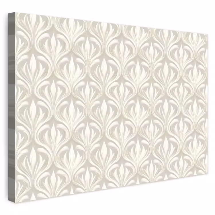 Buiten canvas - Barok - Patroon - Beige — 1