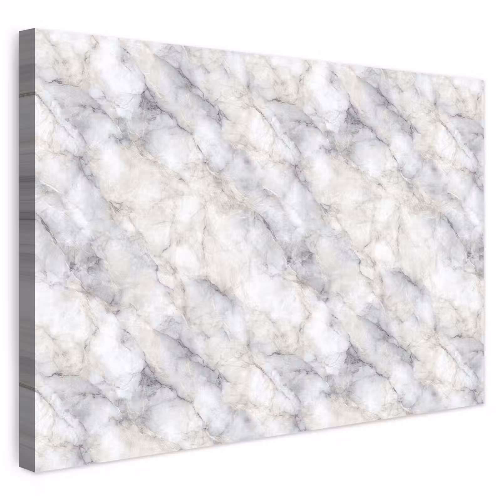 Buiten canvas - Grijs - Marmer - Gedetailleerd — 1