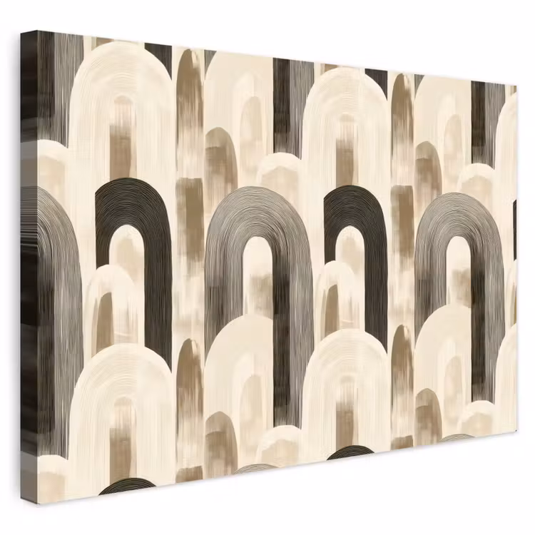 Buiten canvas - Abstract - Patroon - Bogen — 1