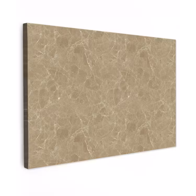 Buiten canvas - Beige - Marmer - Witte aders — 1
