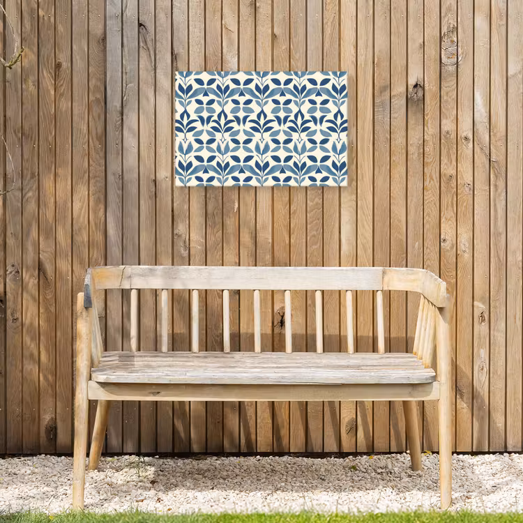 Buiten canvas - Flora - Modern - Blauw — 3