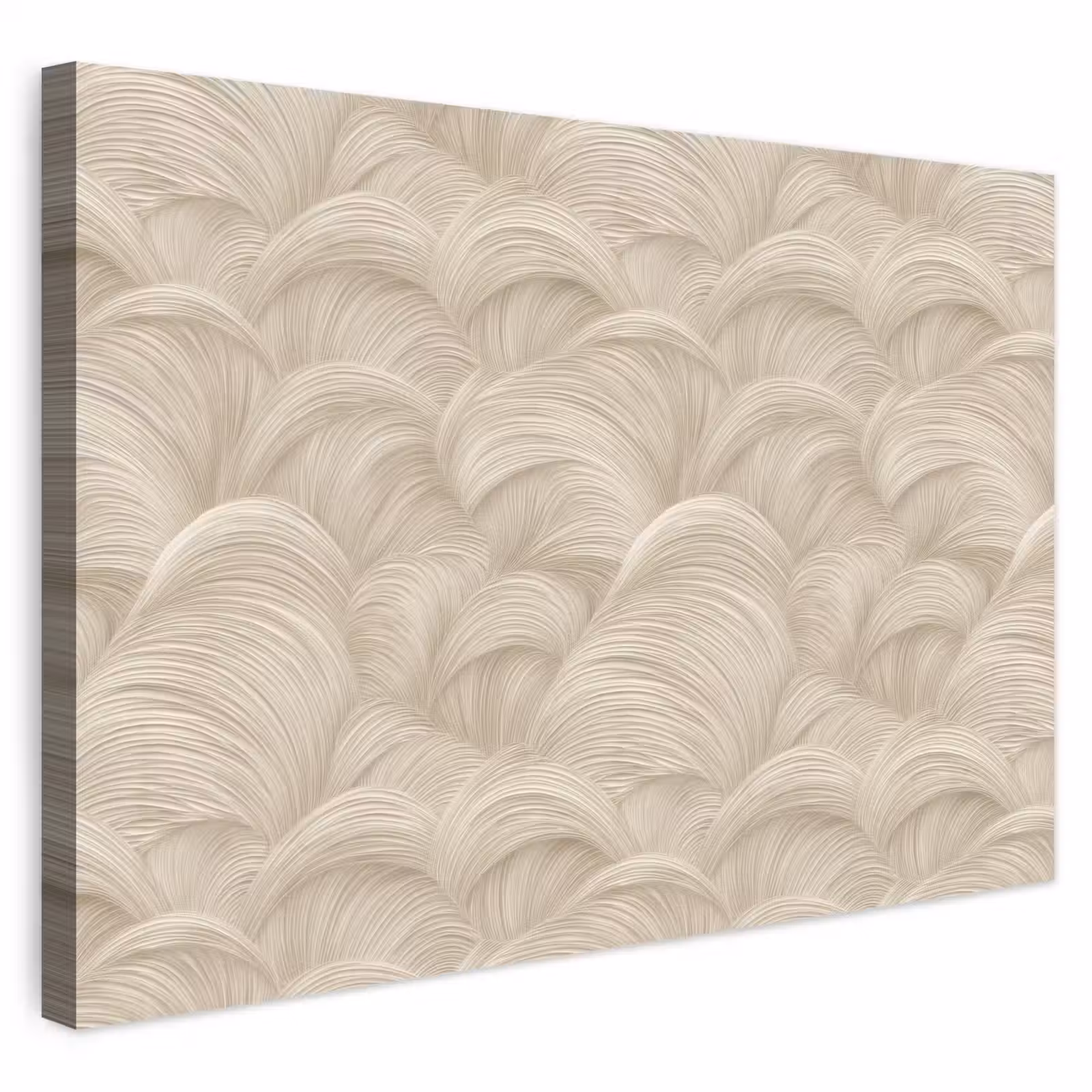 Buiten canvas - Bogen - Patroon - Beige — 1
