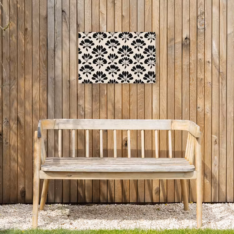 Buiten canvas - Abstract - Patroon - Zwart — 3