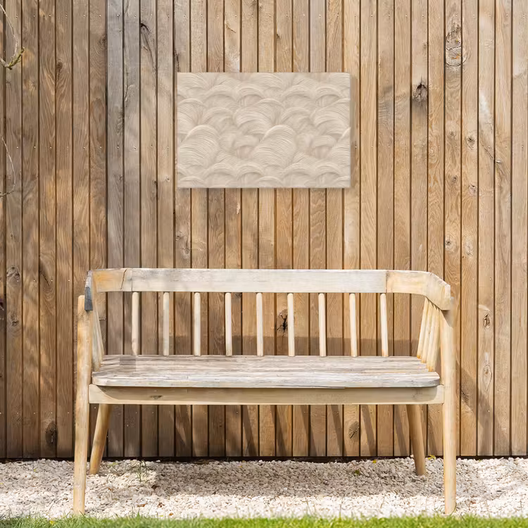 Buiten canvas - Bogen - Patroon - Beige — 3