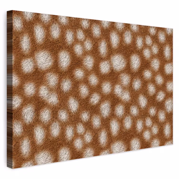 Buiten canvas - Hert - Bruin - Vacht — 1