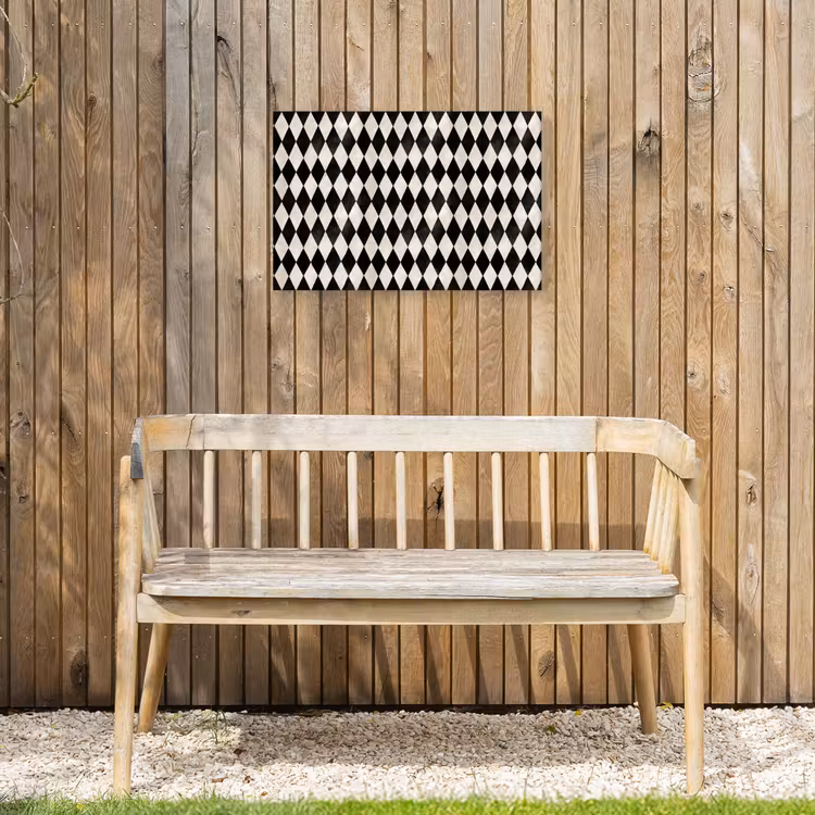 Buiten canvas - Klassiek - Patroon - Zwart — 3