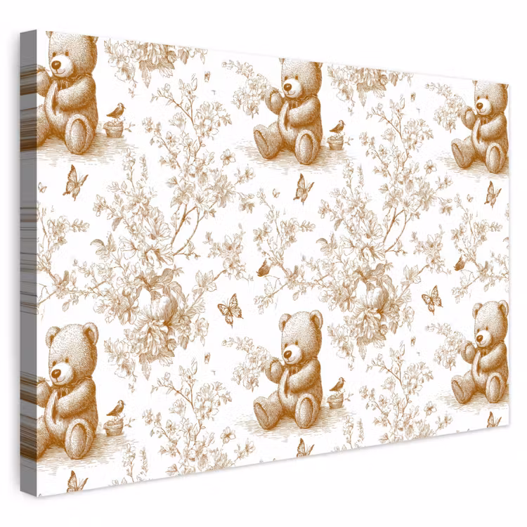 Buiten canvas - Beer - Tijdloos - Bruin — 1