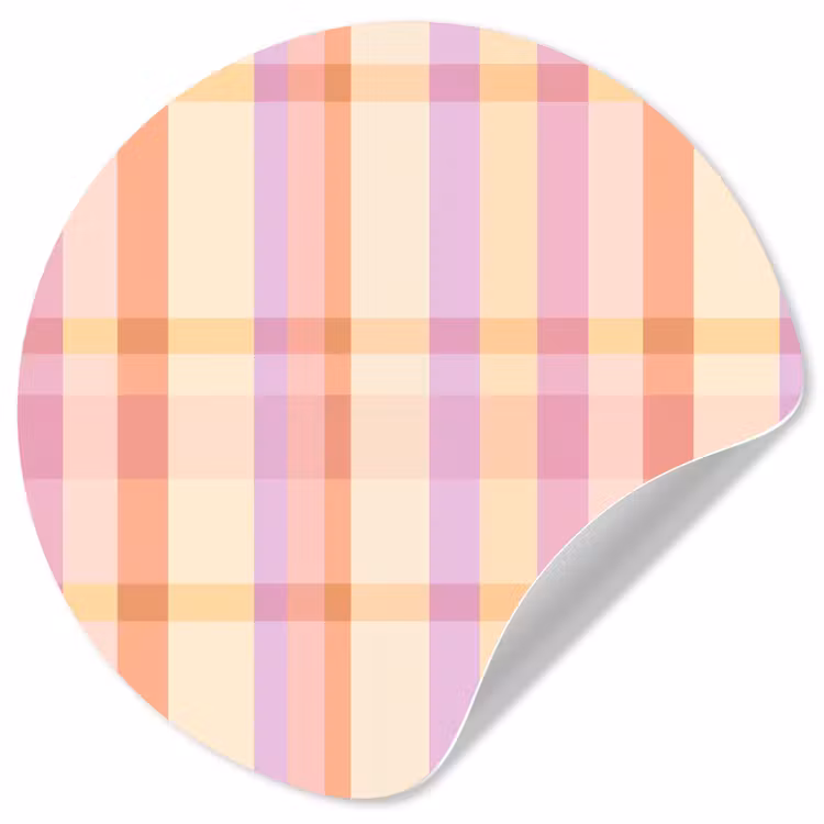 Behangcirkel - Pastel - uitpatroon - Geometrisch — 1