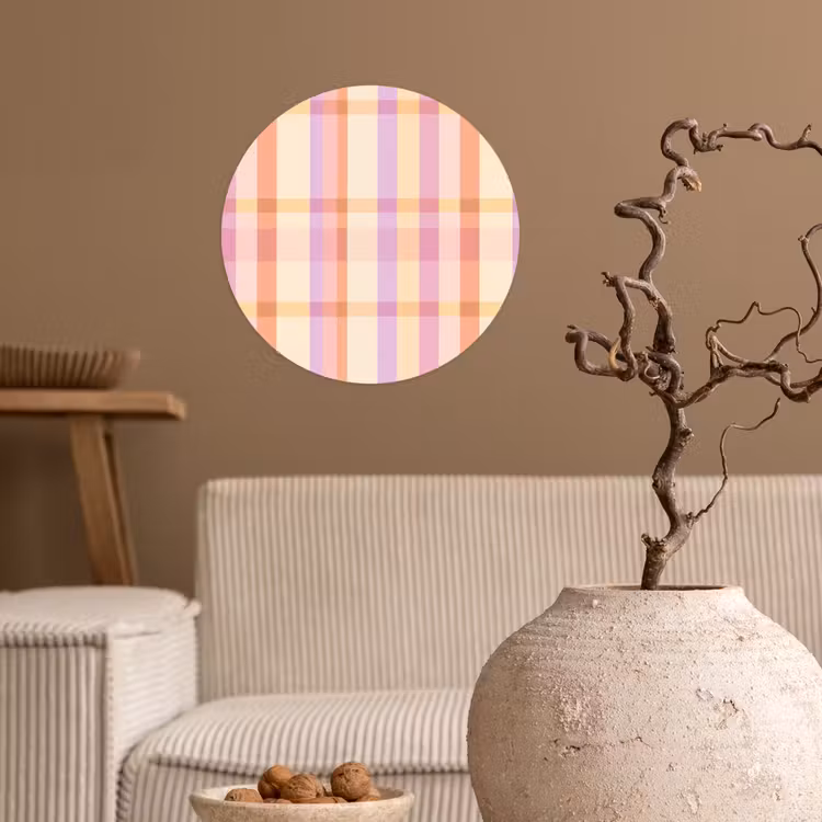 Behangcirkel - Pastel - uitpatroon - Geometrisch — 2