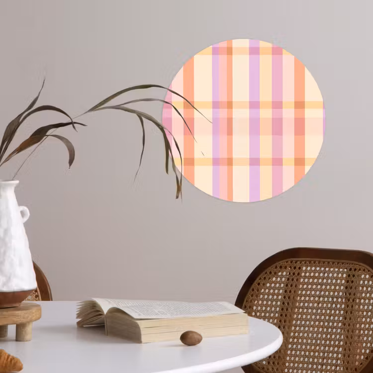 Behangcirkel - Pastel - uitpatroon - Geometrisch — 4