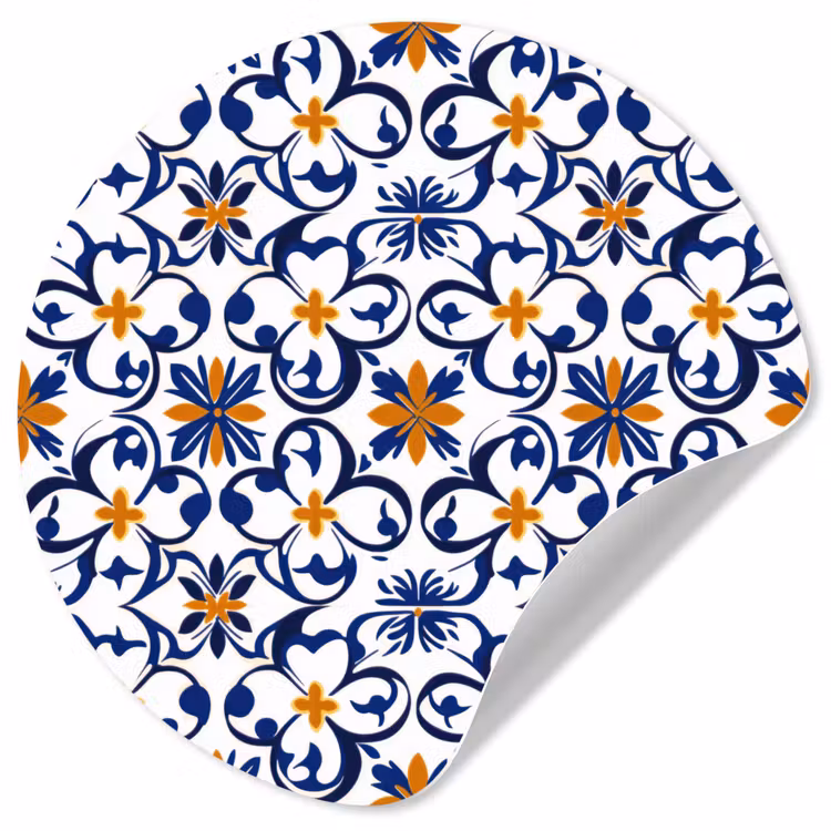 Behangcirkel - Patroon - Modern - Kleurrijk — 1