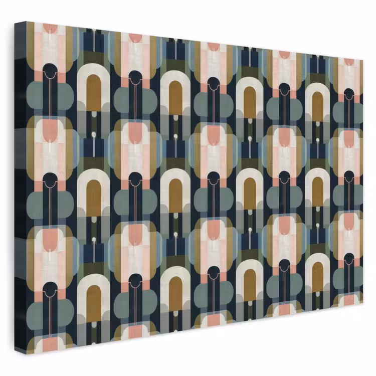 Buiten canvas - Geografisch - Modern - Kleurrijk — 1
