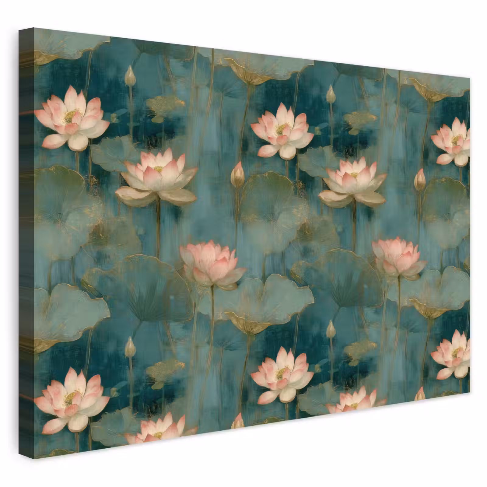 Buiten canvas - Botanisch - Bloemen - Roze — 1
