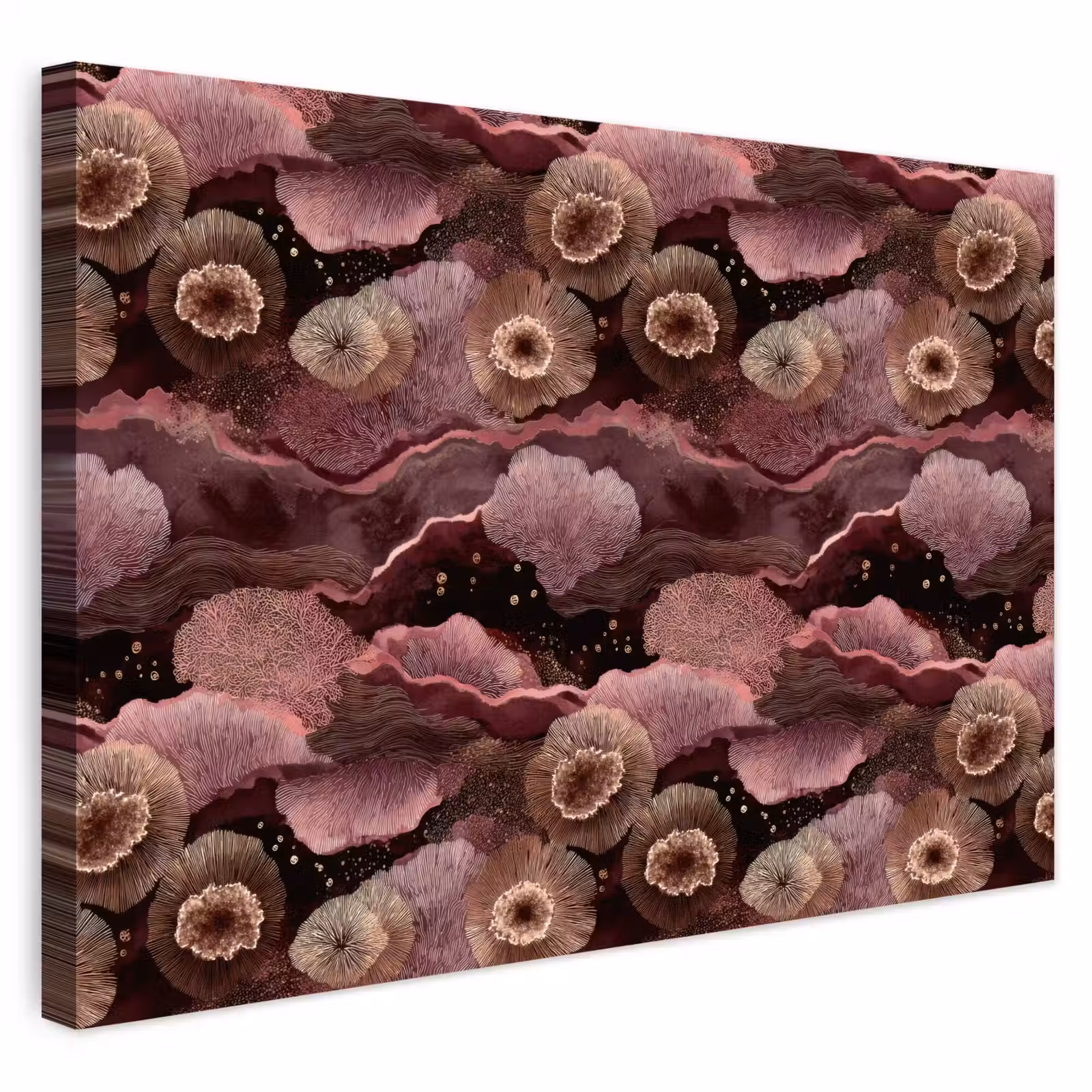 Buiten canvas - Koraal - Organisch - Roze — 1