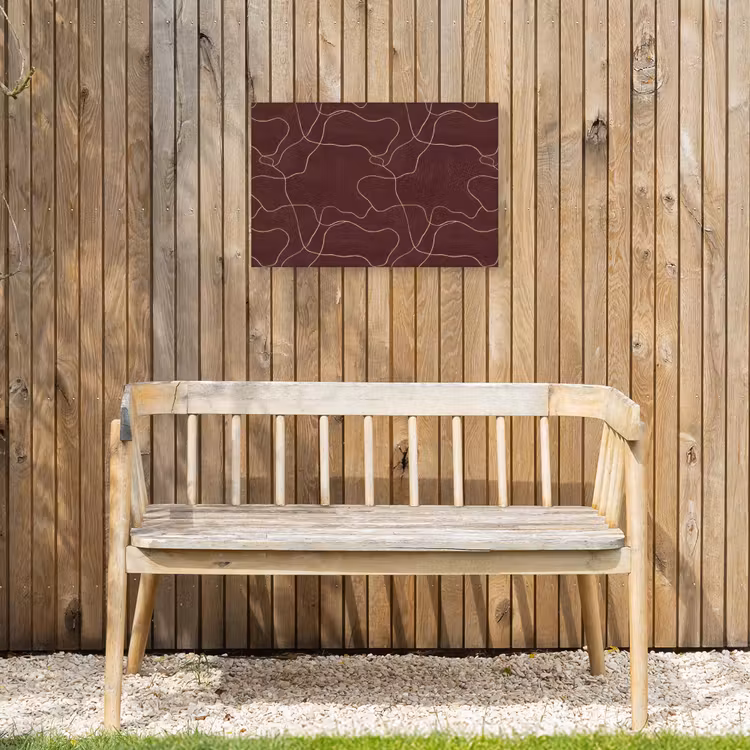 Buiten canvas - Abstract - Modern - Bruin — 3
