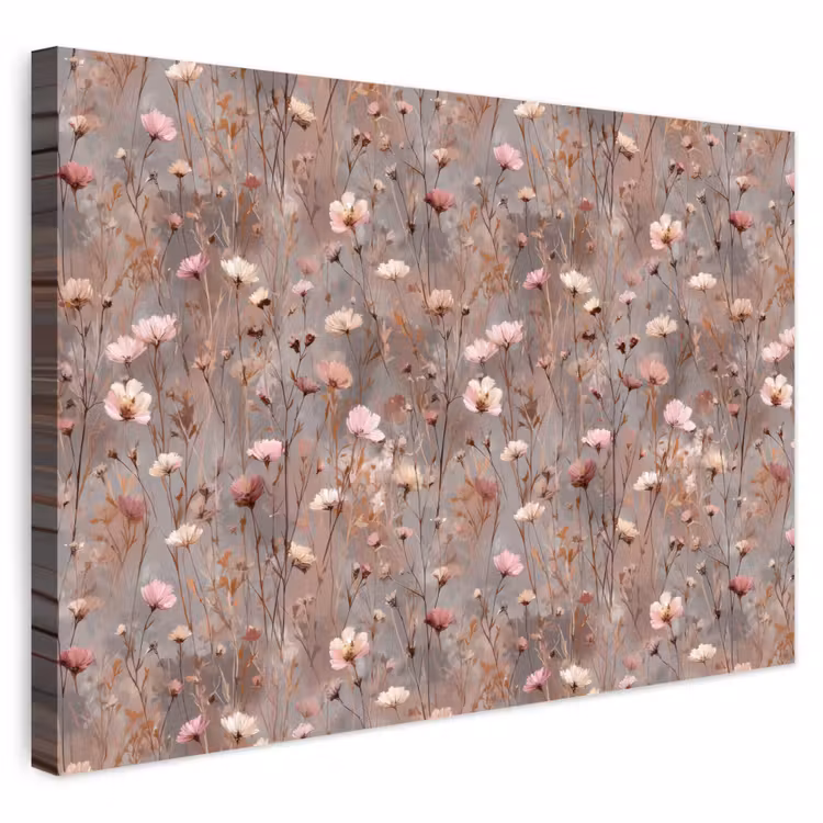 Buiten canvas - Bloemen - Wild - Pastel — 1