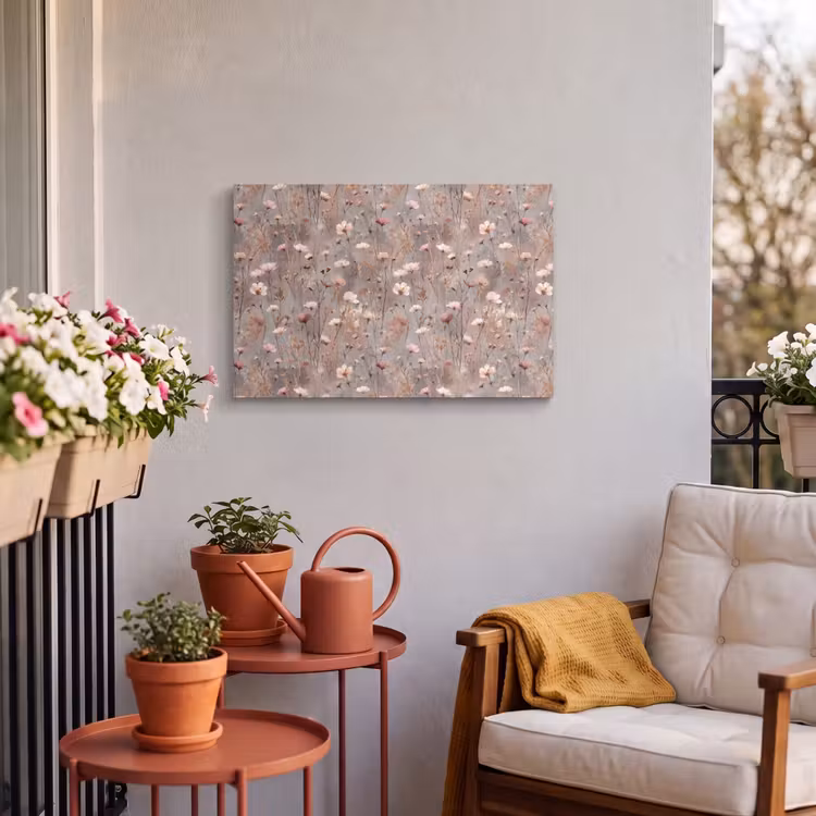 Buiten canvas - Bloemen - Wild - Pastel — 4