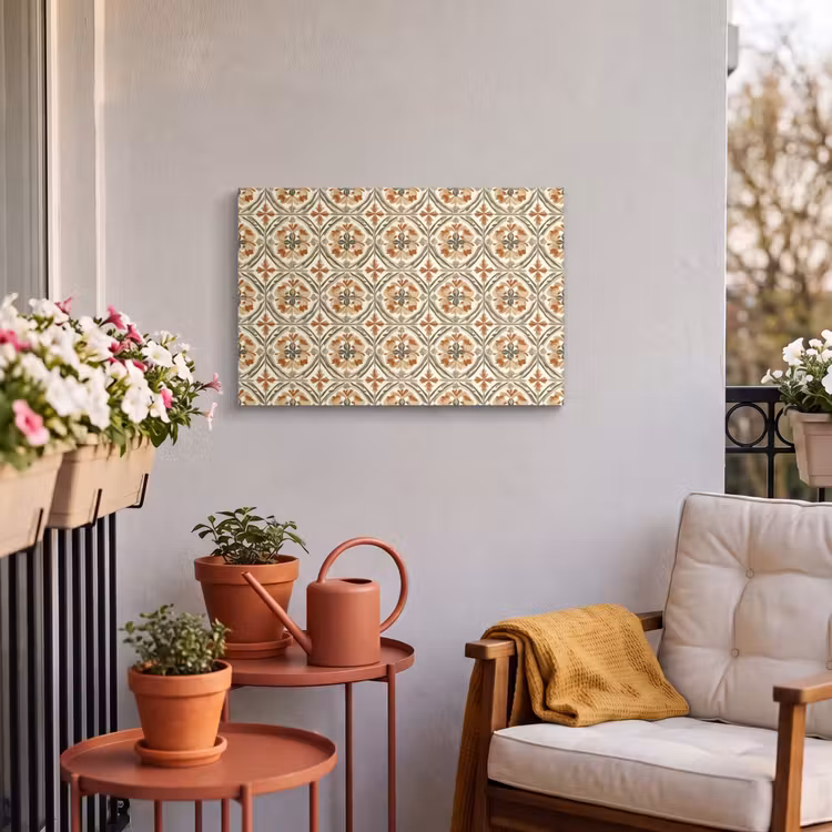 Buiten canvas - Elegant - Antiek - Kleurrijk — 4