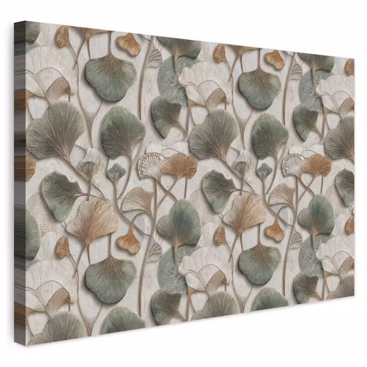 Buiten canvas - Elegant - Bladeren - Groen — 1