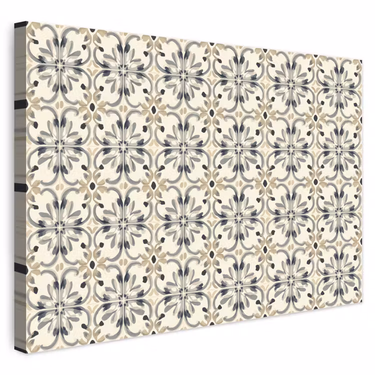 Buiten canvas - Floraal - Patroon - Kleurrijk — 1