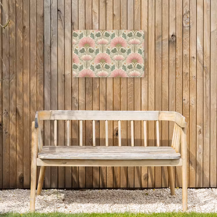 Buiten canvas - Klassiek - Patroon - Roze — 3