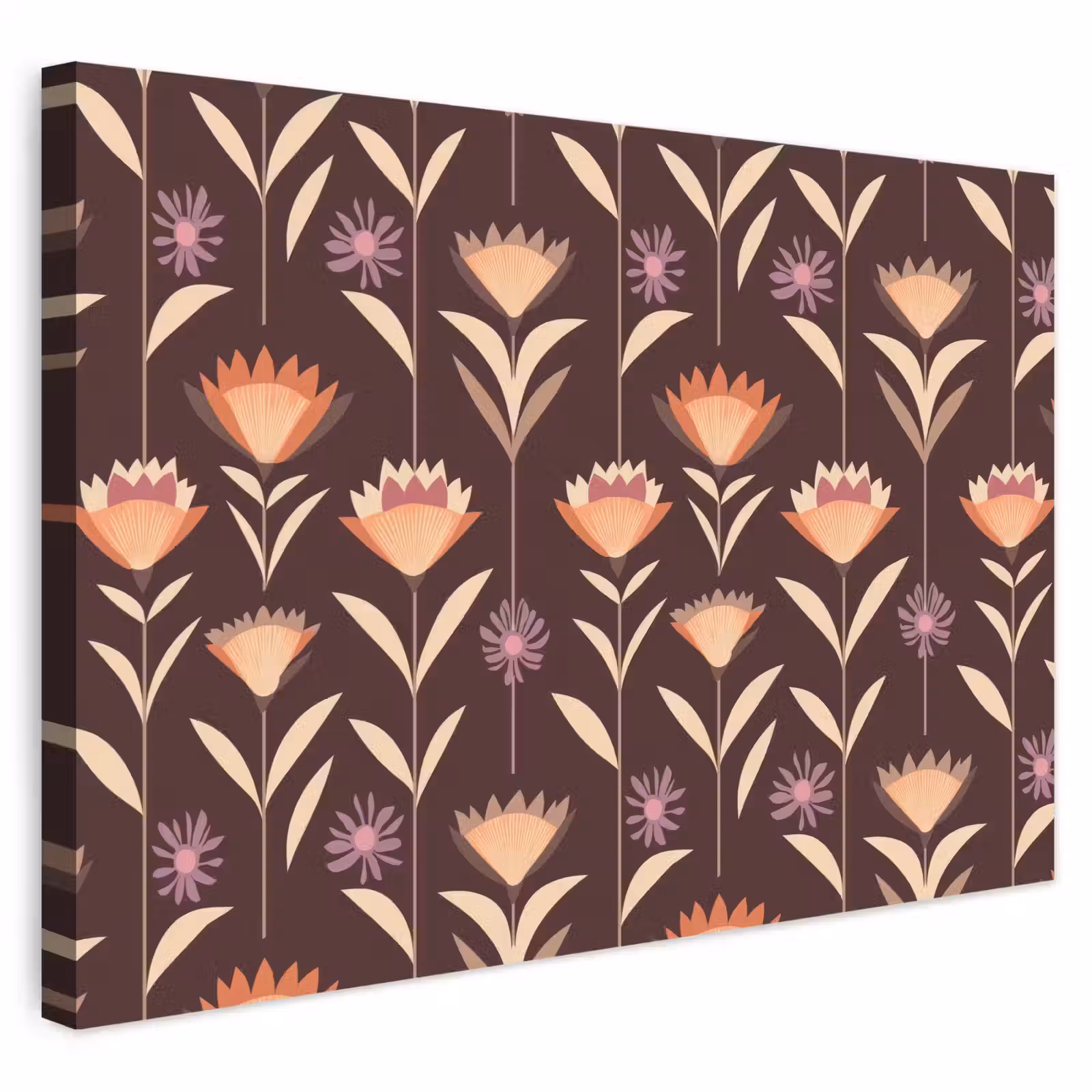 Buiten canvas - Elegant - Retro - Bruin — 1