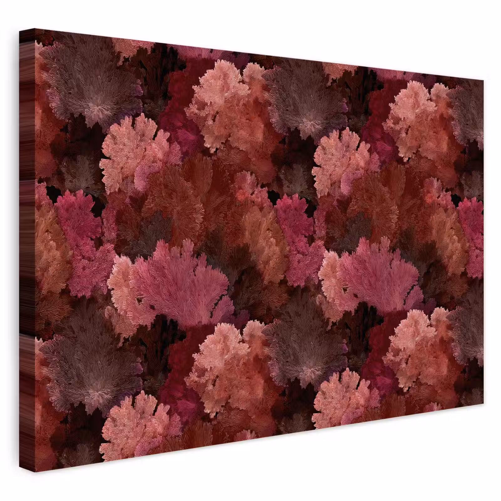 Buiten canvas - Koraal - Textuur - Kleurrijk — 1