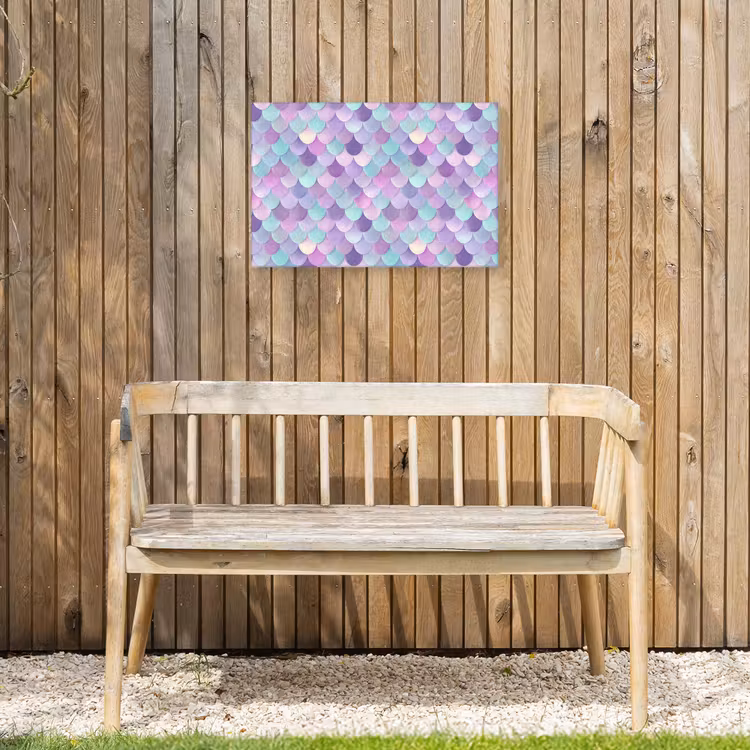 Buiten canvas - Dromerig - Zeemeermin - Pastel — 3