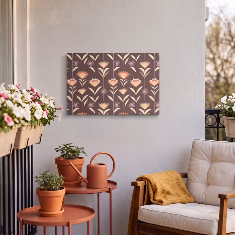Buiten canvas - Elegant - Retro - Bruin — 4