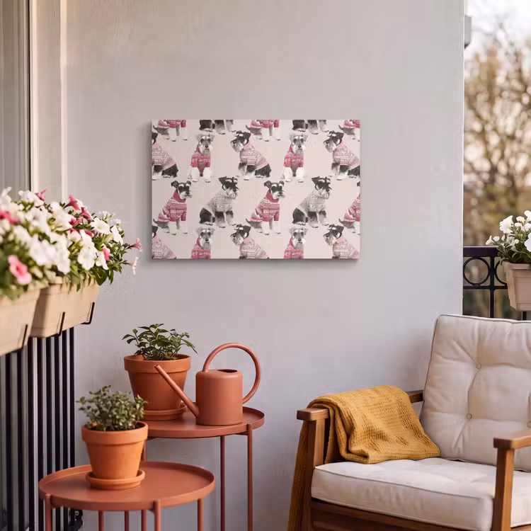 Buiten canvas - Honden - Truien - Rood — 4