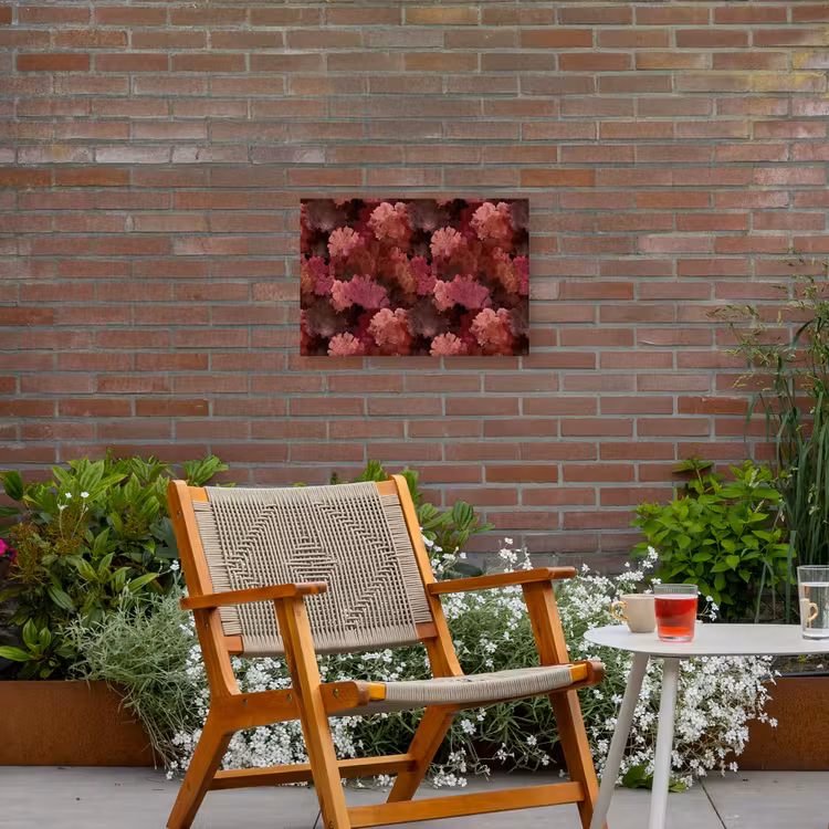 Buiten canvas - Koraal - Textuur - Kleurrijk — 2