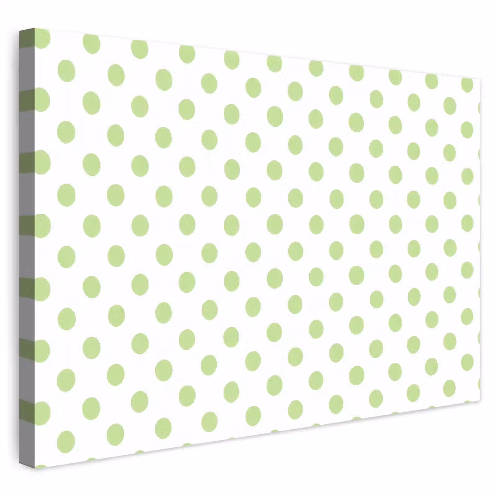 Buiten canvas - Dots - Klassiek - Groen — 1