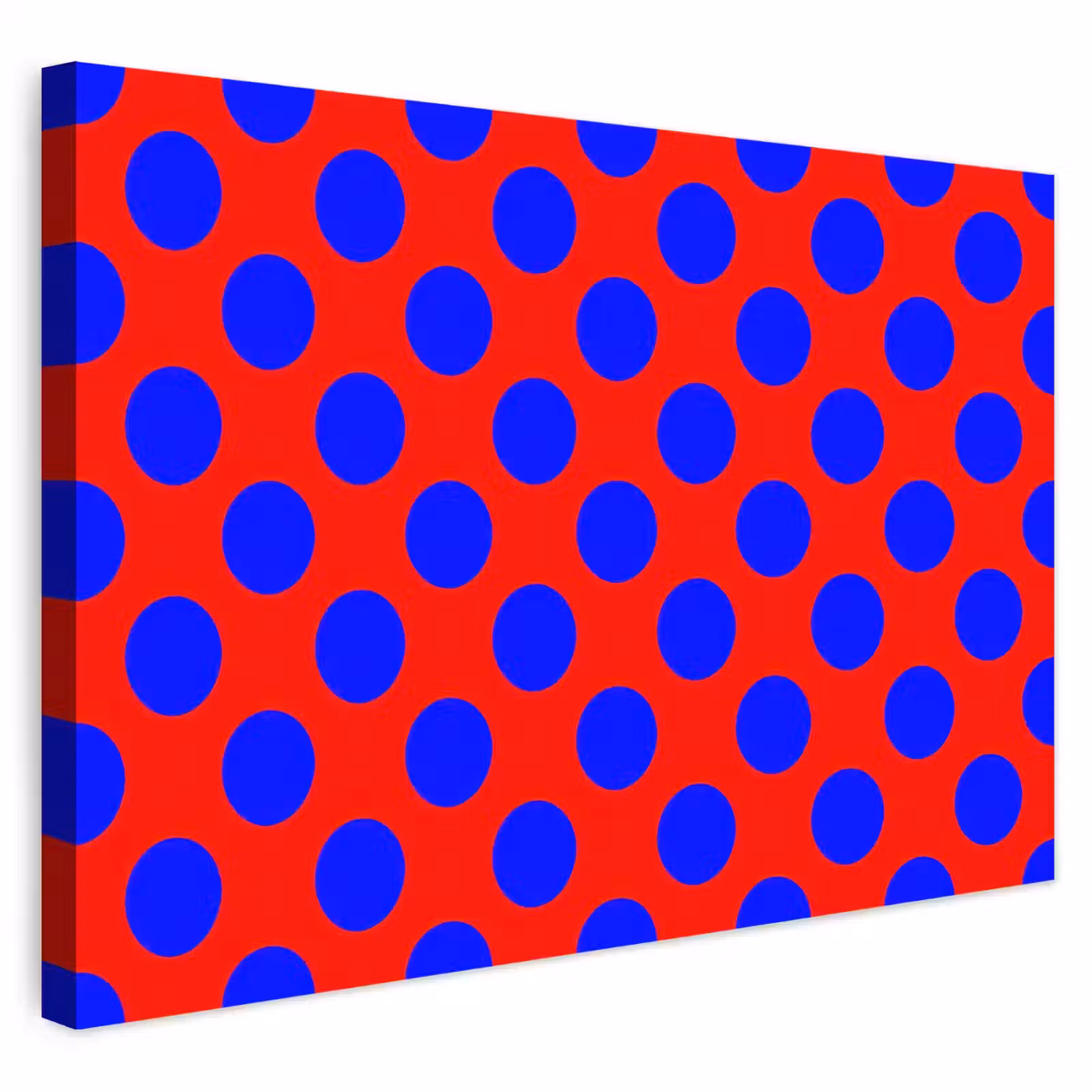 Buiten canvas - Dots - Klassiek - Rood — 1