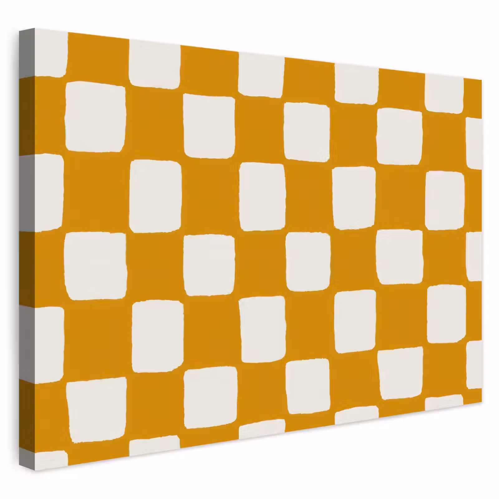 Buiten canvas - Grafisch - Patroon - Oker — 1