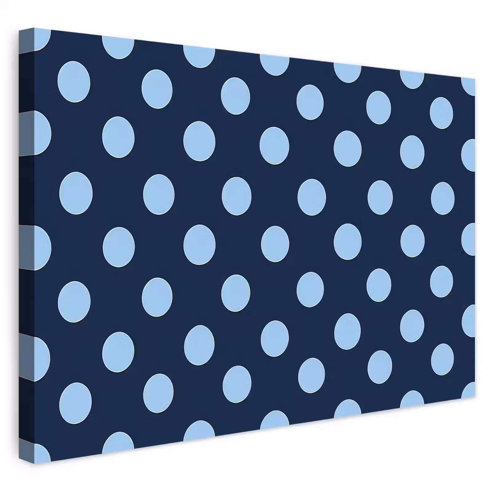 Buiten canvas - Klassiek - Dots - Blauw — 1