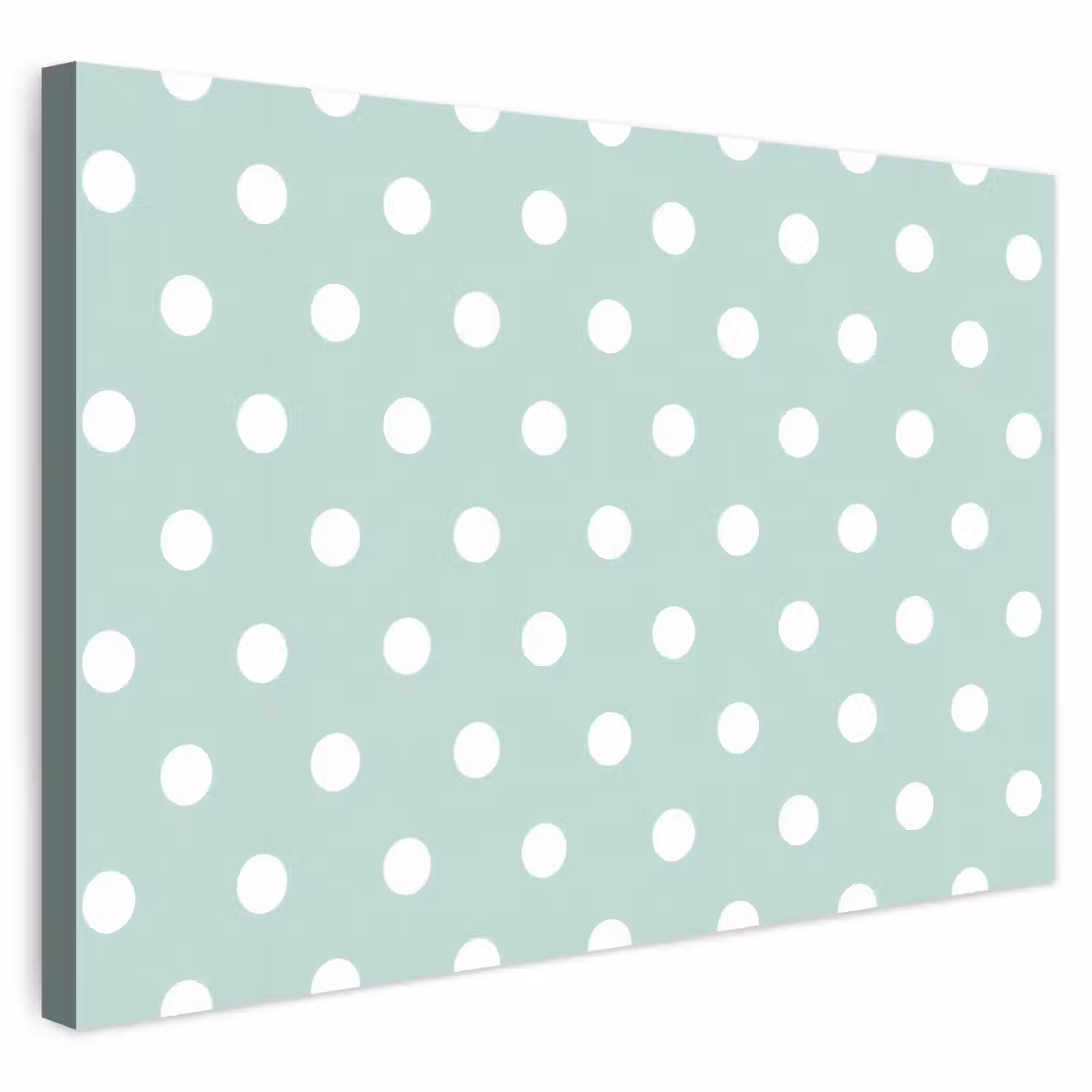 Buiten canvas - Klassiek - Polka - Groen — 1
