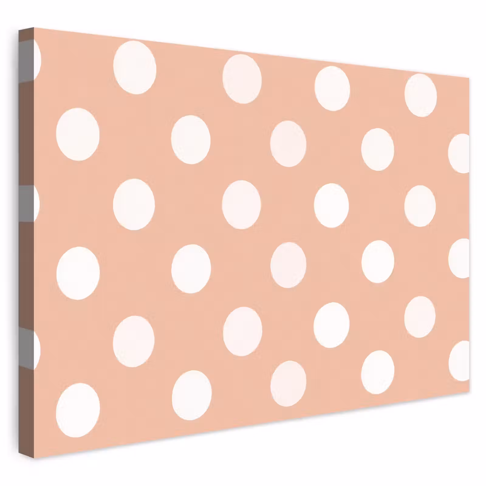 Buiten canvas - Klassiek - Polka - Perzik — 1