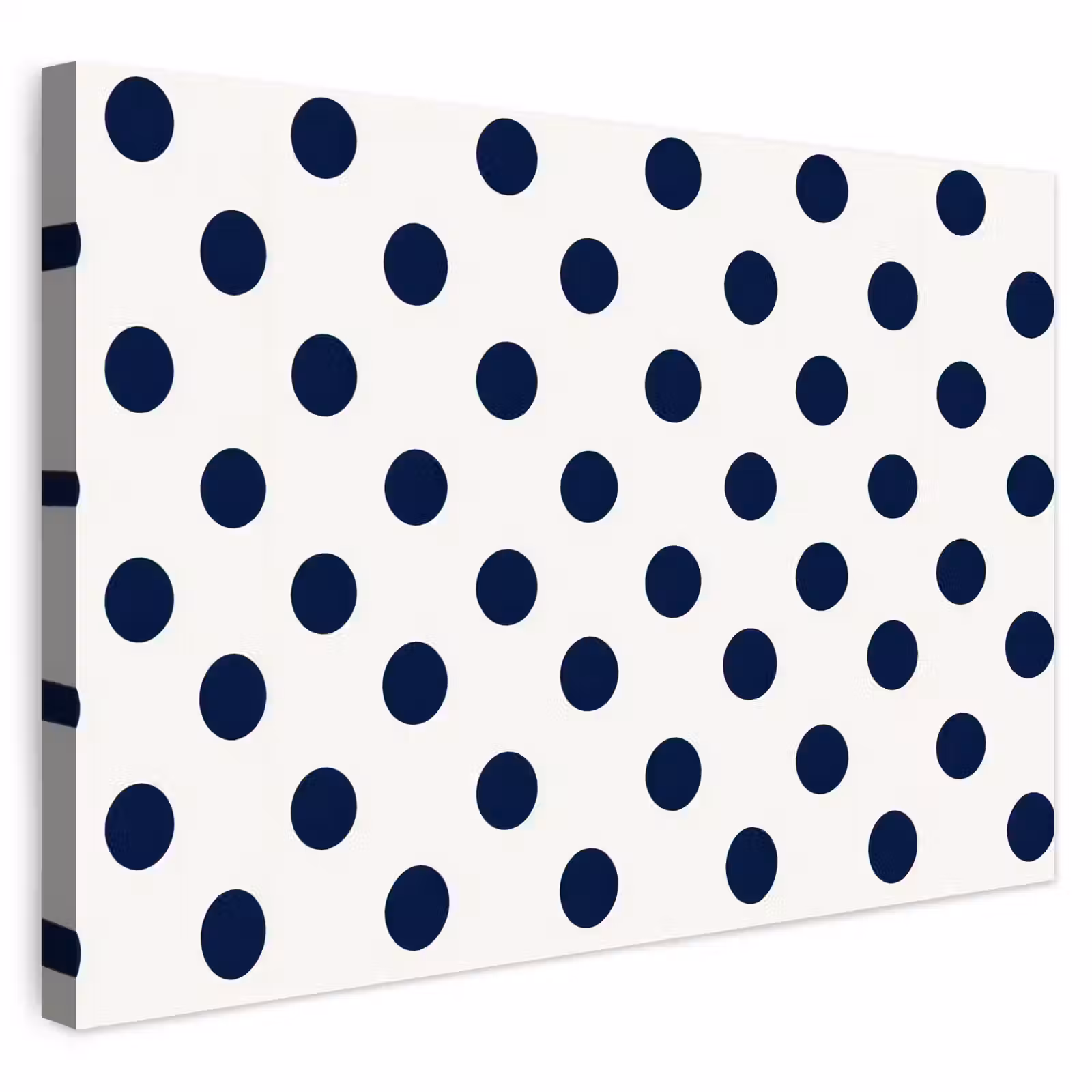 Buiten canvas - Klassiek - Stippen - Blauw — 1