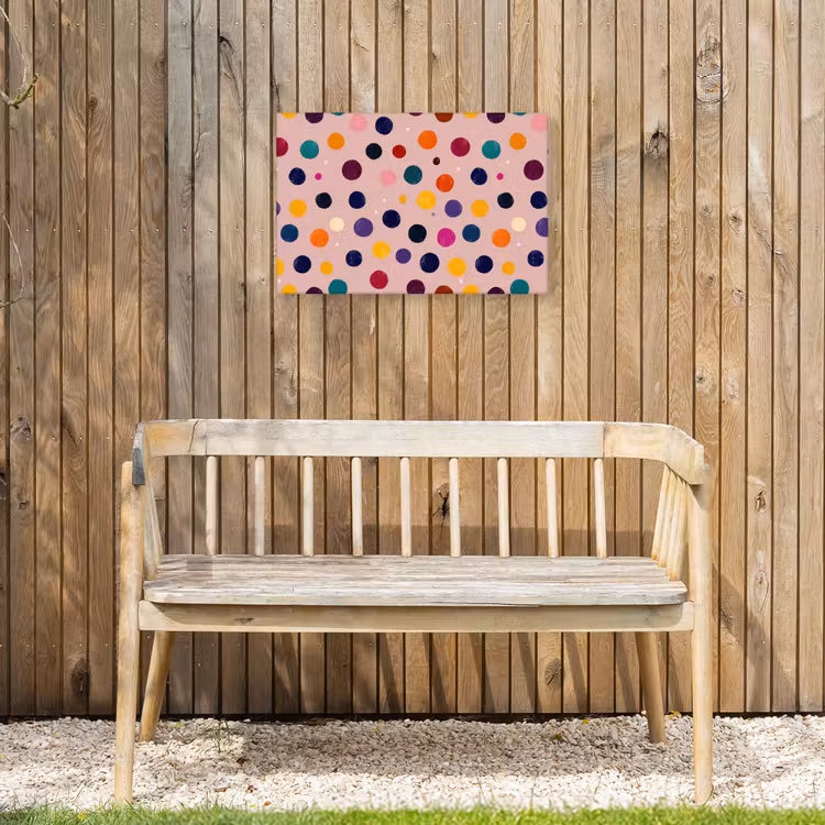 Buiten canvas - Cirkels - Patroon - Kleurrijk — 3