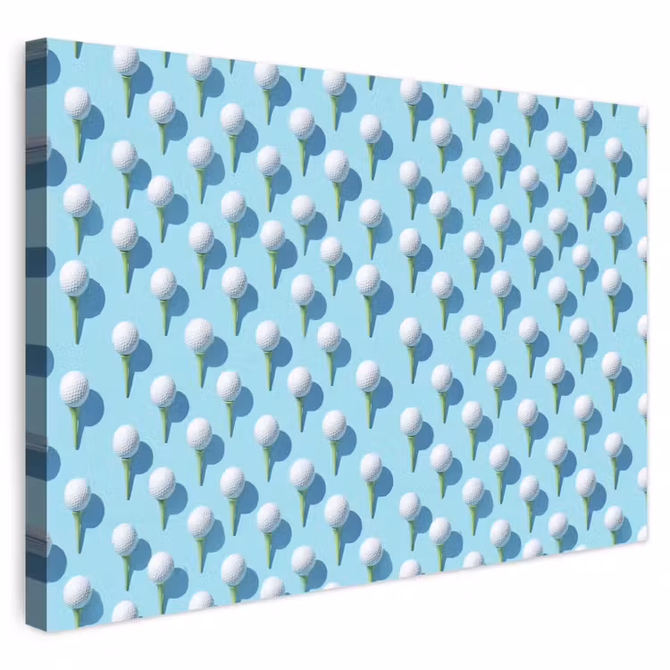 Buiten canvas - Golf - Ballen - Blauw — 1