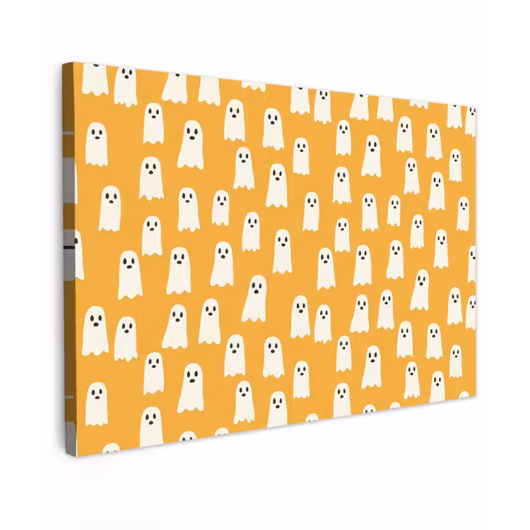 Buiten canvas - Halloween - Spookjes - Oker — 1