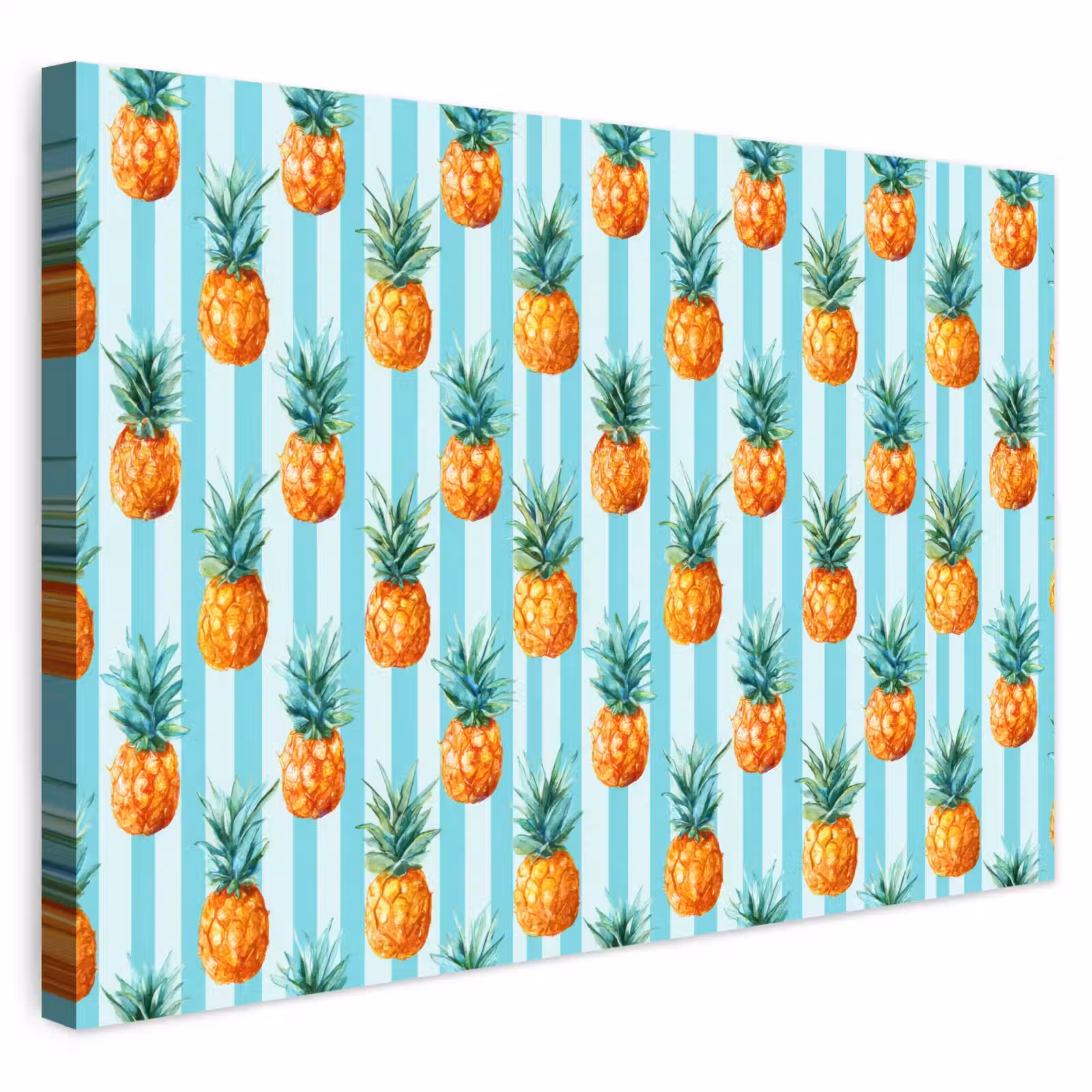 Buiten canvas - Ananas - Strepen - Groen — 1