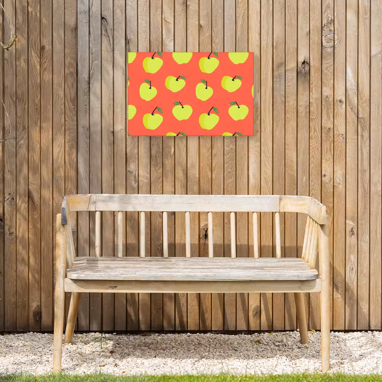 Buiten canvas - Appels - Modern - Groen — 3