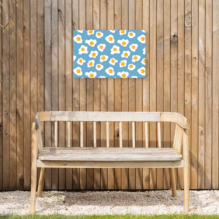 Buiten canvas - Eieren - Dooiers - Blauw — 3